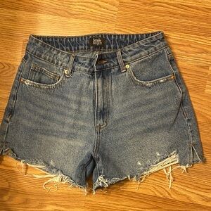 Women's Blue Denim Shorts